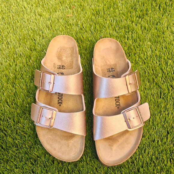 NEW BIRKENSTOCK Arizona Birko-Flor Sandals - Picture 4 of 7
